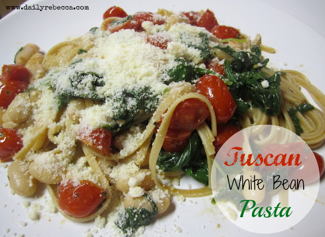 tuscan white bean pasta