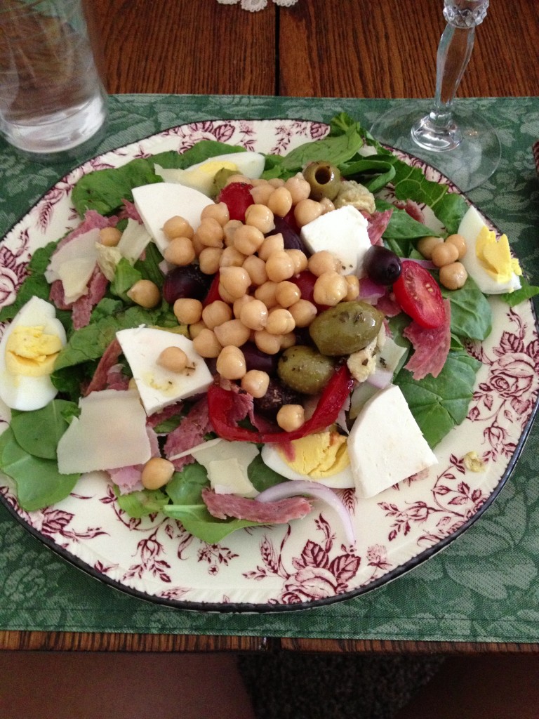 Incredible antipasto salad!