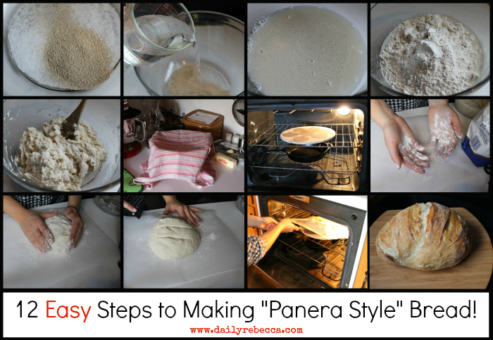 12 steps to ridiculously easy panera style bread