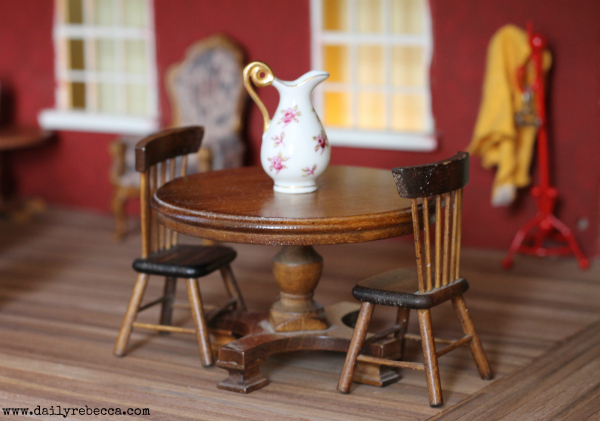 dollhouse dining room table
