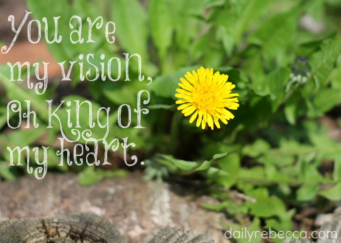 you are my vision