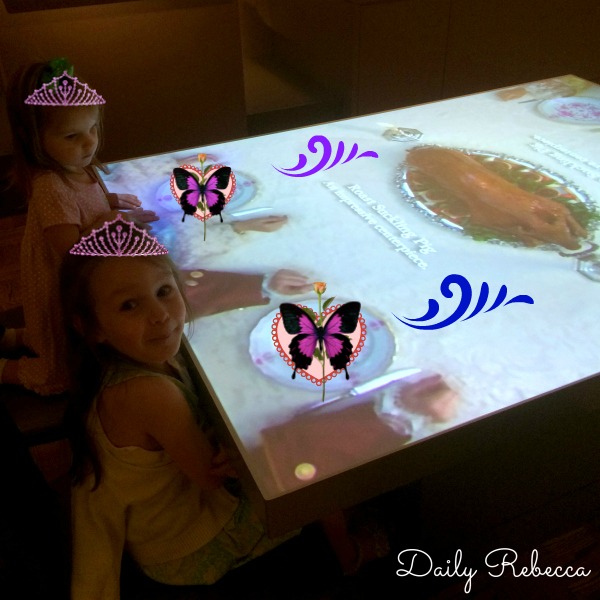 princesses at table